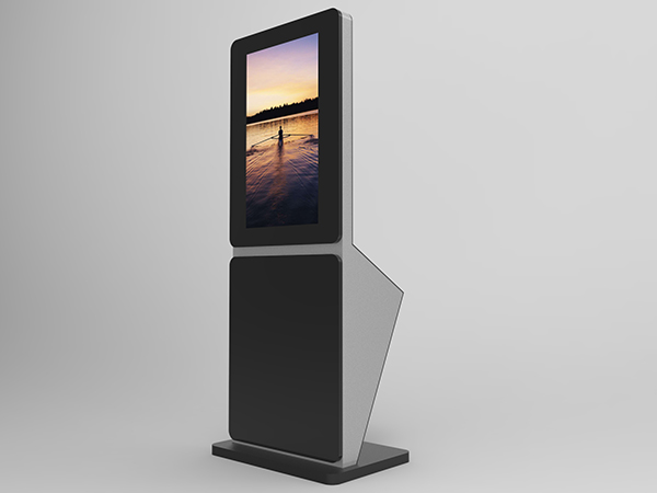 Dual Screen kiosk with touch screen