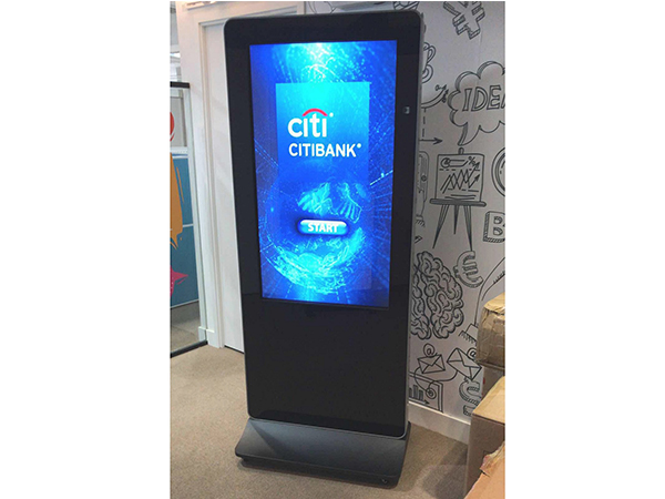 49inch touch screen kiosk with HD camera built-in