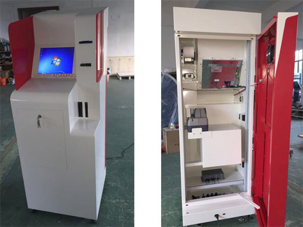 Bank lcd info. kiosk ATM MACHINE