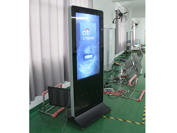 Infrared free standing Touch screen kiosk