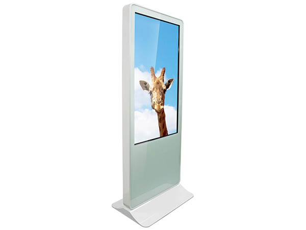 White IR touch screen kiosk IPHONE design