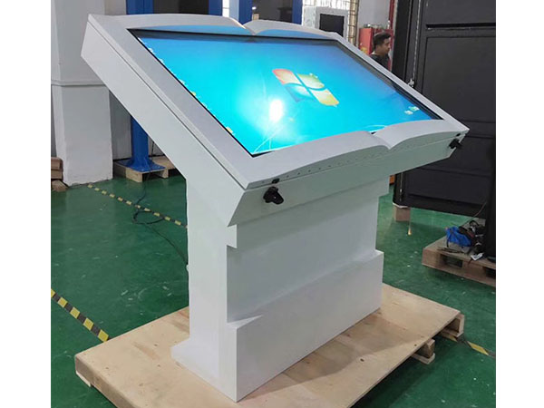 Outdoor kiosk lcd digital signage free standing