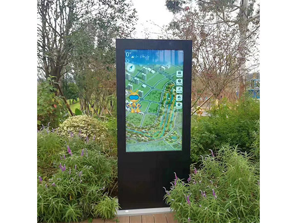 Outdoor digital signage touch lcd advertising player
